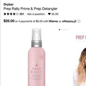 Dry bar prep rally
